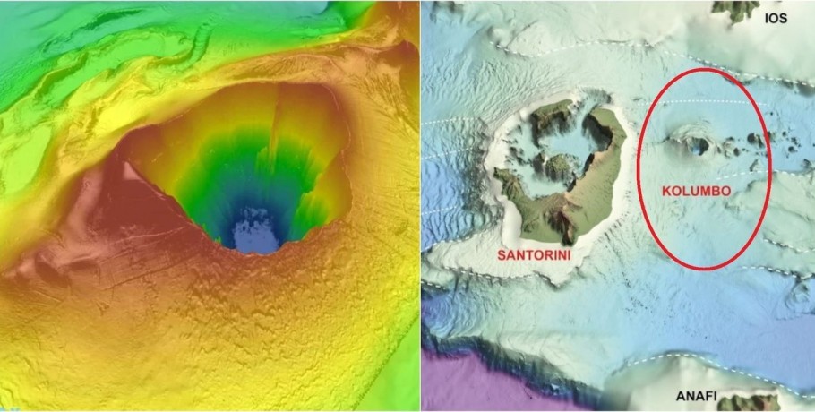Πού βρίσκεται το ηφαίστειο Κολούμπο στη Σαντορίνη: Γιατί οι επιστήμονες μετράνε την αναπνοή του