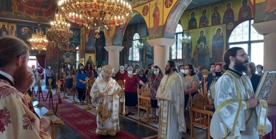 Πανηγυρίζει η ενορία στο Θεοδωρακι Αλμωπίας