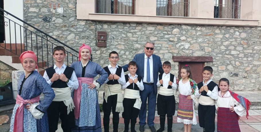 Στις εκδηλώσεις μνήμης των Μακεδονομάχων Άγρα και Μίγκα ο Γιώργος Καρασμάνης