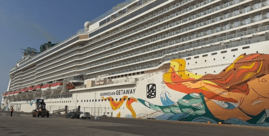 Θεσσαλονίκη: Υποδέχτηκε το μεγαλύτερο κρουαζιερόπλοιο στην ιστορία της